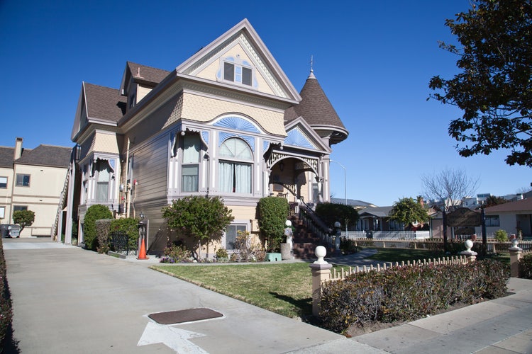 Family home of John Steinbeck, 132 Central Avenue, Salinas, California.