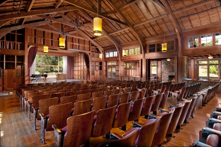 Asilomar chapel interior view